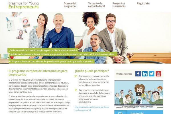 Proyecto: ERASMUS FOR YOUNG ENTREPENEURS