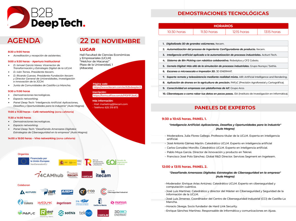 Agenda B2B DeepTech