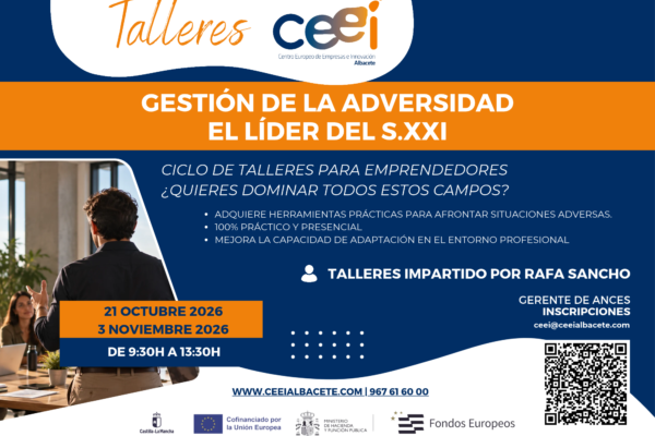 Ciclo de Talleres: Gestiona la adversidad y mejora tu liderazgo